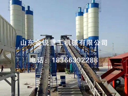 HLS120混凝土攪拌站